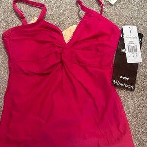 Miraclesuit Fuchsia Swimsuit top